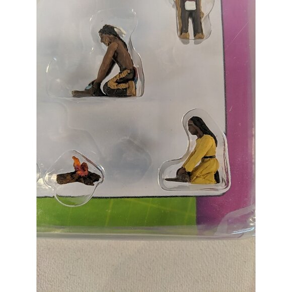 Scene-A-Rama Woodland Scenics SP4343 Diorama Native American Scene Setter NEW - Picture 8 of 10
